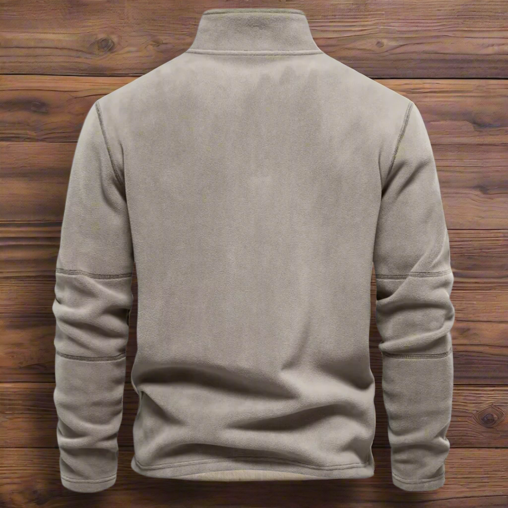 HW Fleece Pullover Herren | Wärmeisolierende Fleece-Innenfutter für Komfort