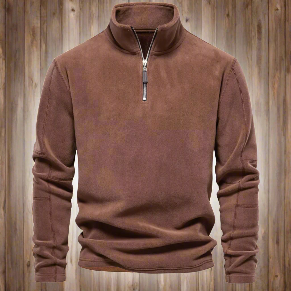 HW Fleece Pullover Herren | Wärmeisolierende Fleece-Innenfutter für Komfort