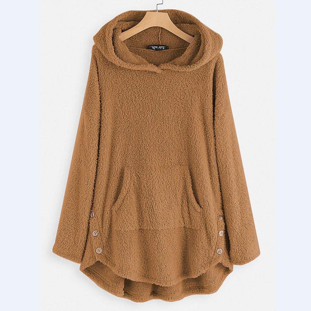 Gerda | Ultra-weich warmer Teddy Hoodie