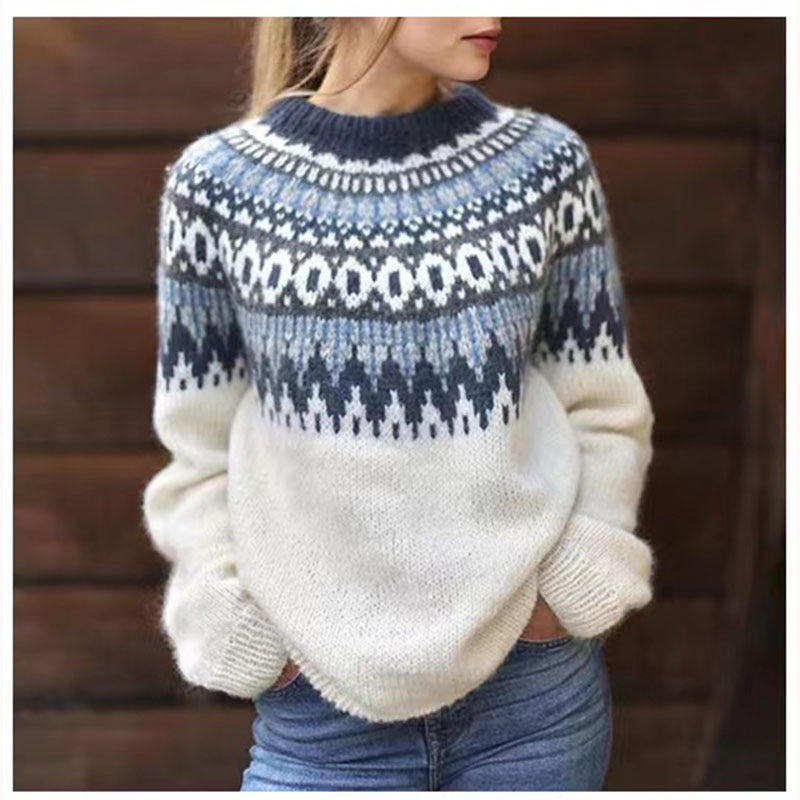 Isländischer Pullover für Frauen - warm und perfekt für den Winter