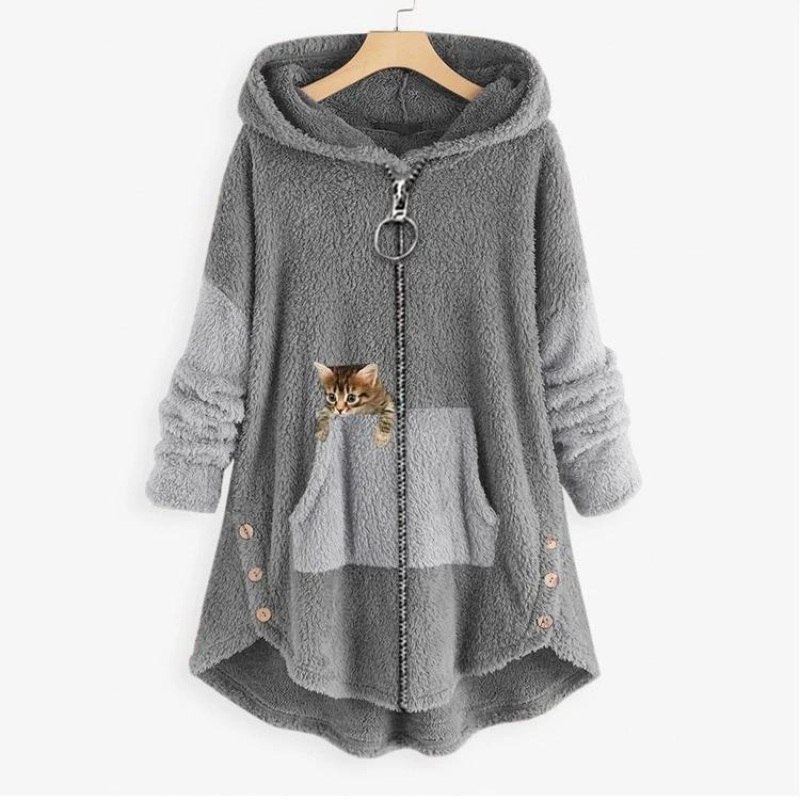 Gerda | Ultra-weich warmer Teddy Hoodie