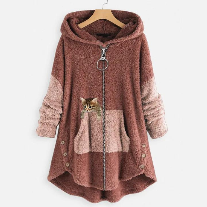 Gerda | Ultra-weich warmer Teddy Hoodie