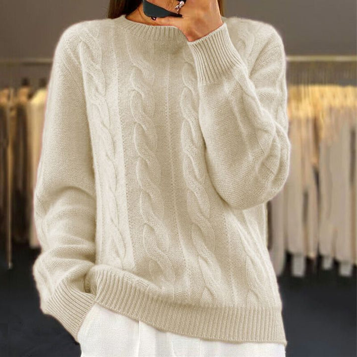 Kuscheliger Strickpullover für Damen – Wärmender Komfort und stilvoller Look im Winter